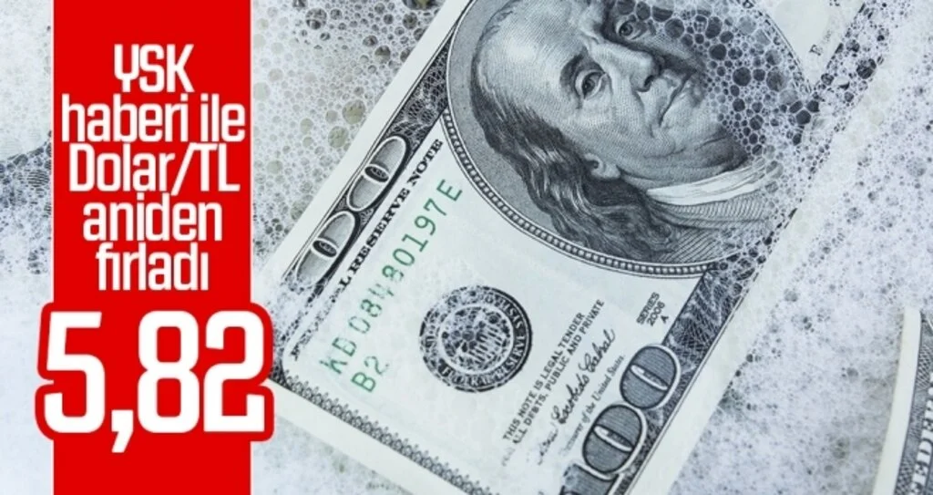 Dolar Kuru 5,80'in Üzerinde Hareket Ediyor