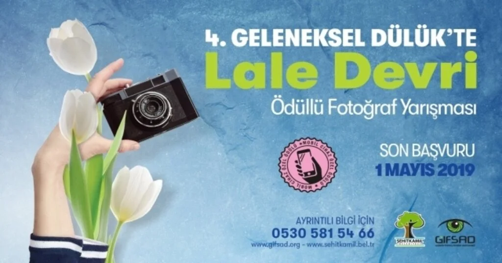 “Dülükte Lale Devri” Konulu Ulusal Fotoğraf Yarışması Başladı