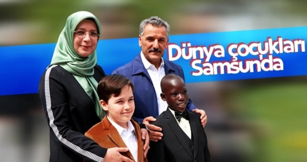 Dünya Çocukları Samsun'da