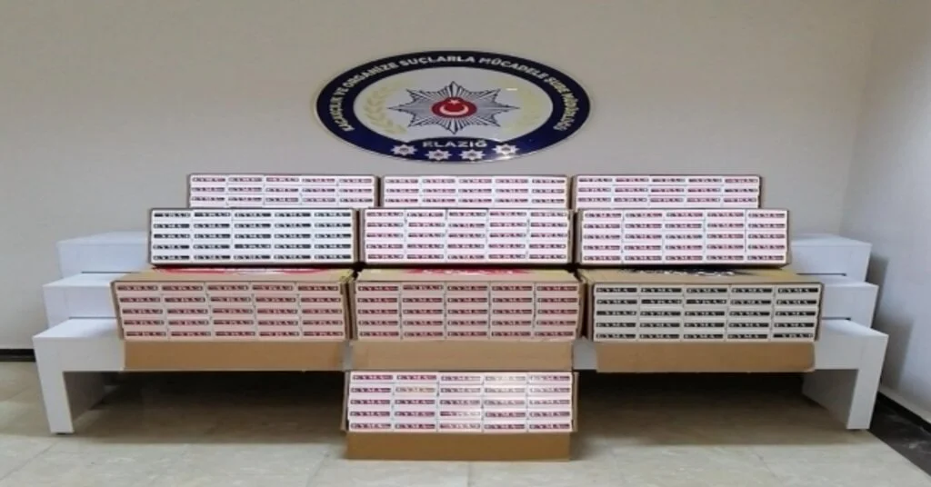 Elazığda 100 Bin Adet Makaron Ele Geçirildi