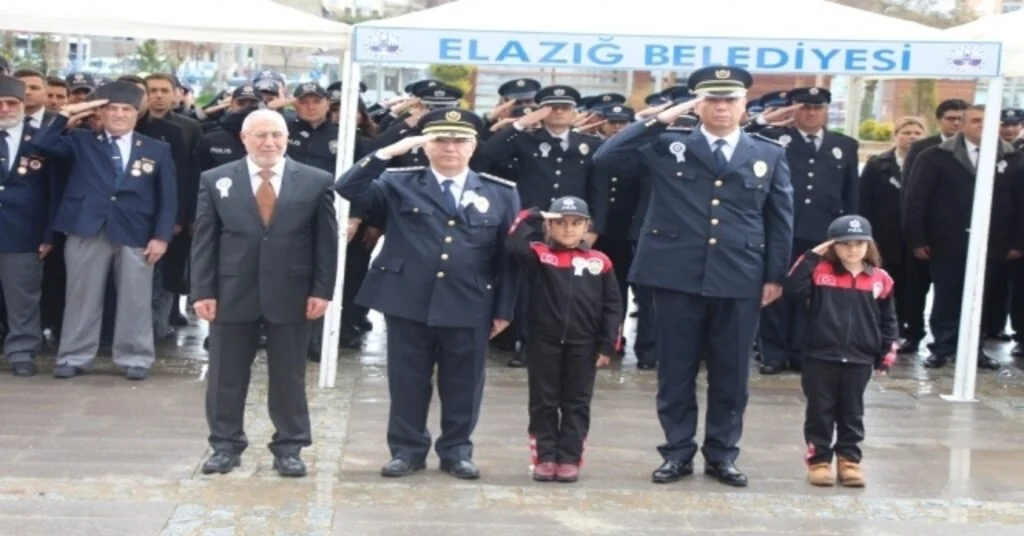 Elazığda Türk Polis Teşkilatının 174. Kuruluş Yıl Dönümü
