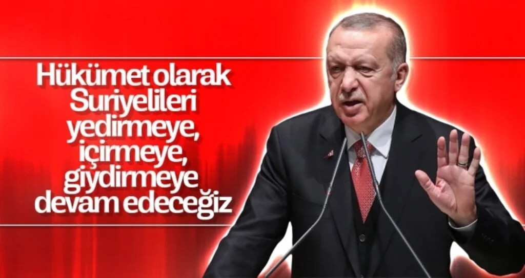 Erdoğan: 'Suriyelilere yardımlar devam edecek'