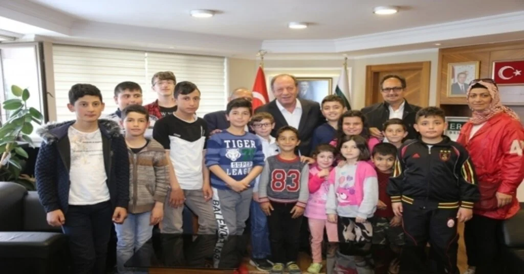 Ereğlili Çocuklardan Başkan Oprukçuya Ziyaret