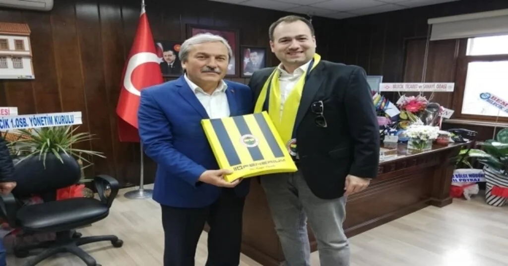 Fenerbahçe Yönetiminden Başkan Şahine Ziyaret