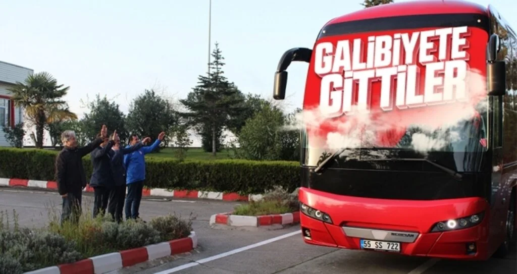 Galibiyete gittiler