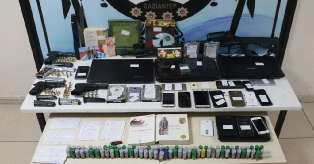 Gaziantepte Terör Operasyonu: 21 Gözaltı