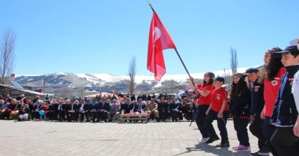 Gaziler Köyünde Coşkulu 23 Nisan Kutlaması