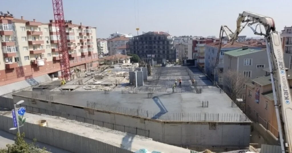 Gebzenin Yeni Otoparkının Yapım Çalışmaları Sürüyor