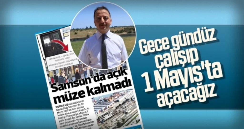 Gece gündüz çalışıp 1 Mayıs'ta açacağız 