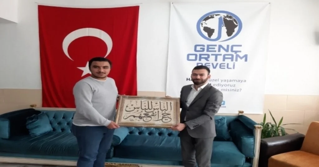 Genç Ortam Derneği Genel Başkanı Develiyi Ziyaret Etti