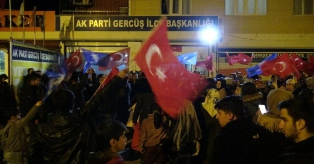 Gercüşte İlk Defa Ak Parti Belediyeyi Kazandı