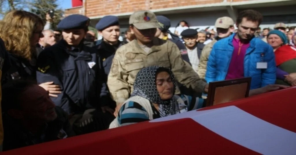 Giresunda Şehide Son Görev