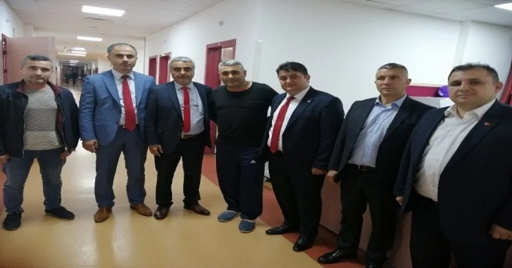 Gmis Yönetimi Yaralı Madencileri Ziyaret Etti