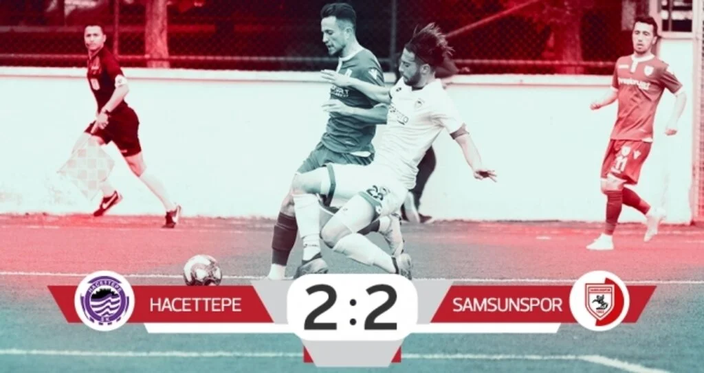 Hacettepe SK: 2 Samsunspor: 2 (Maç sonucu)