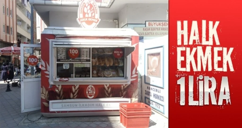 Halk Ekmek 1 lira