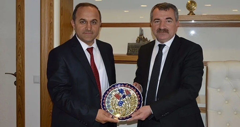 Havza Milli Eğitim Müdüründen Başkan Sebahattin Özdemire Ziyaret
