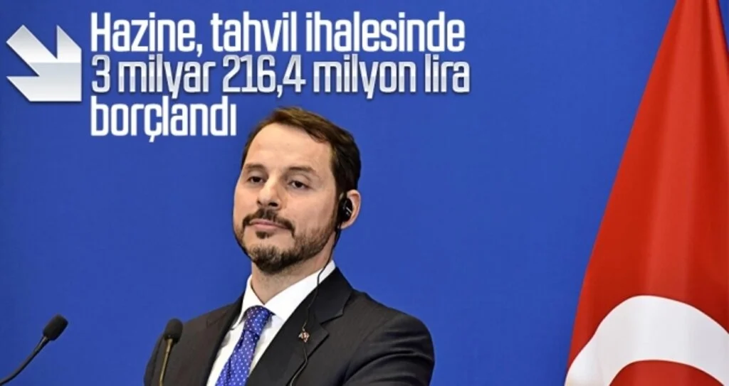 Hazine 3,2 Milyar Lira Borçlandı