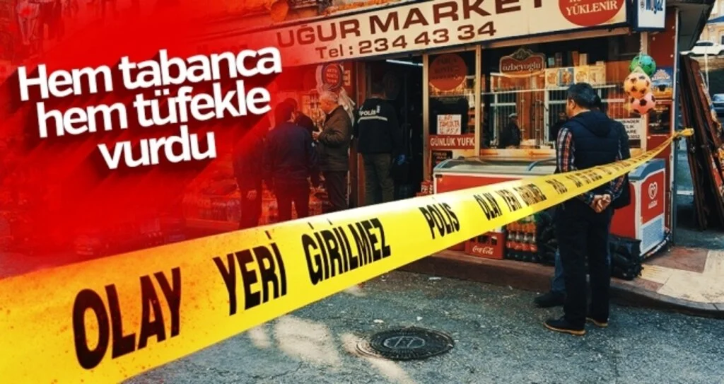 Hem Tabanca Hem Tüfekle Vurdu