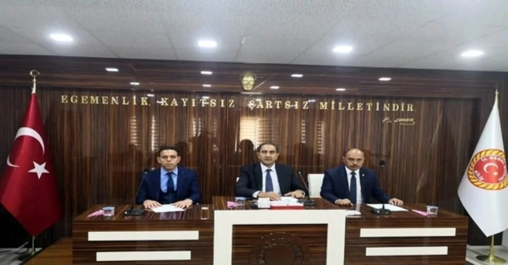 İl Genel Meclisinde Görev Dağılımı Yapıldı
