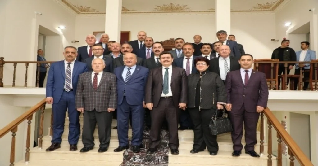 İl Genel Meclisinin Yeni Başkanı Bekir Yıldızdan Vali Arslantaşa Ziyaret