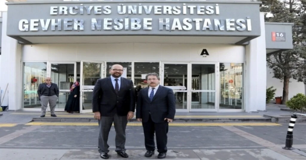İl Sağlık Müdürü Benliden Erü Hastaneleri Başhekimi Güneye Tebrik Ziyareti