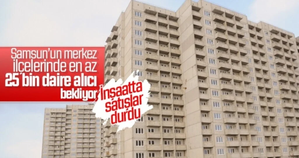 İnşaatta satışlar durdu 