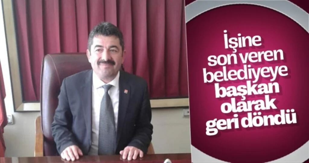 İşine son veren belediyeye başkan olarak geri döndü