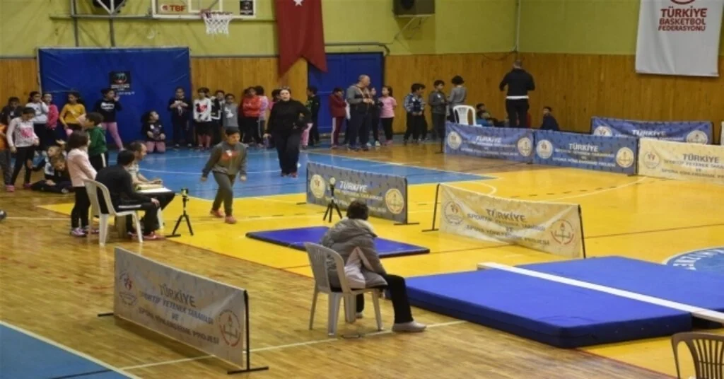 Ispartada 78 Yetenekli Öğrenci Spora Yönlendirme Testinden Geçirildi