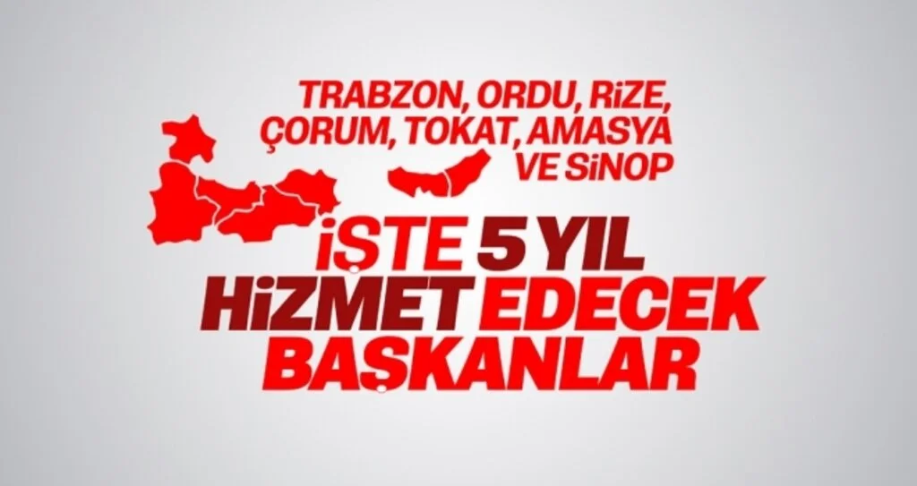 İşte 5 yıl hizmet edecek başkanlar