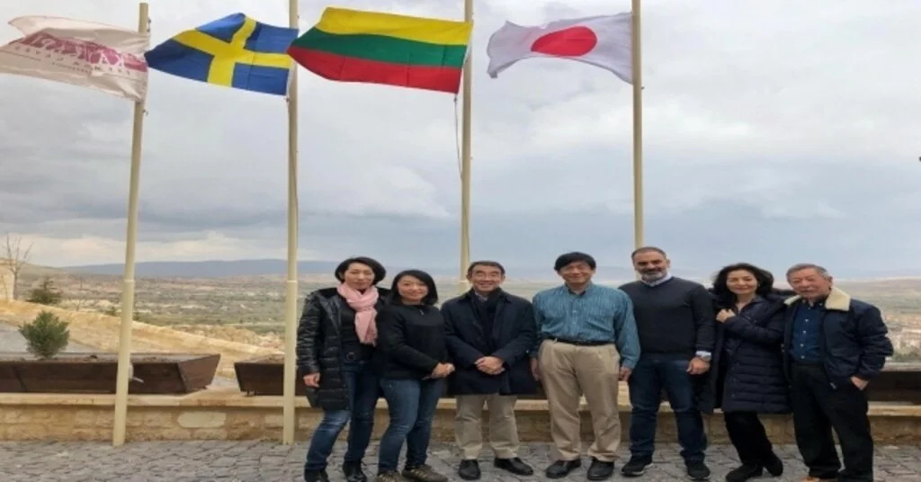Kaptid Başkanı Dinler, Japon Büyükelçisini Kapadokyada Konuk Etti