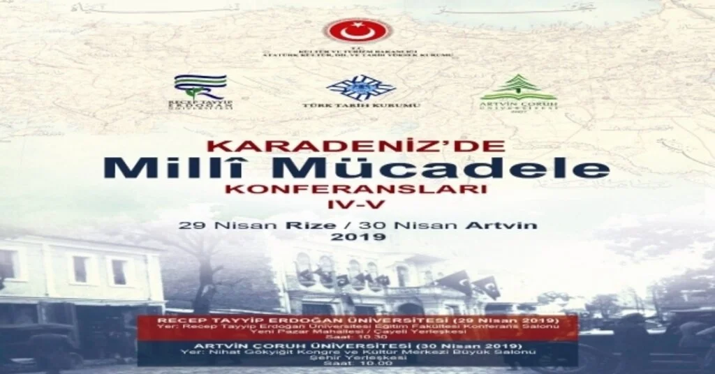 Karadenizde Millî Mücadele” Konferansları Yeni Duraklarında
