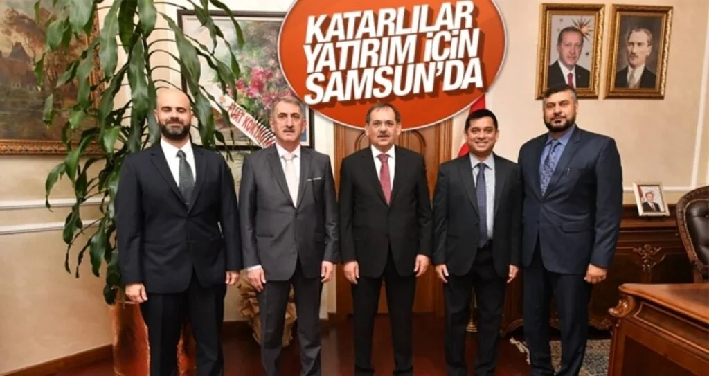 Katarlılar, 'Yatırım' için Samsun'da