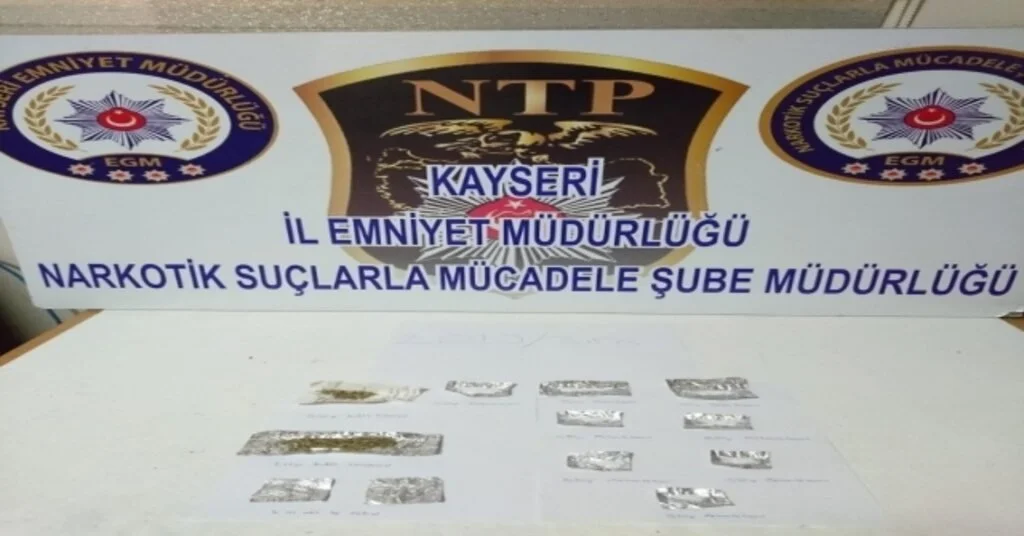 Kayseride Uyuşturucu Operasyonu
