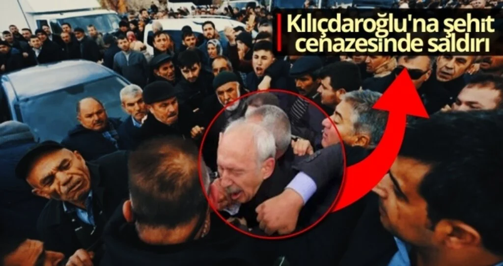 Kılıçdaroğlu'na Şehit Cenazesinde Saldırı