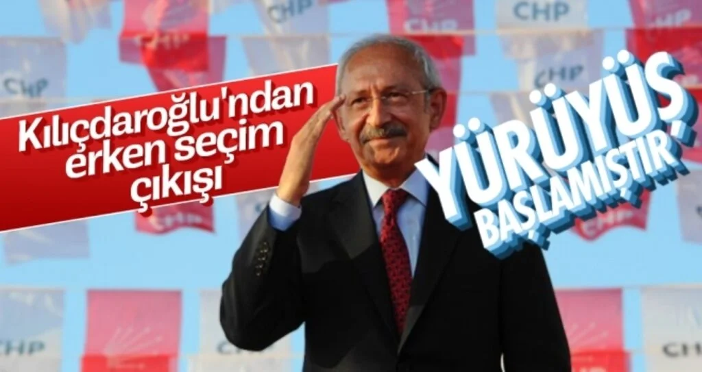 Kılıçdaroğlu'ndan 'erken seçim' çıkışı 