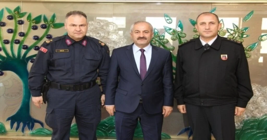 Komutanlardan Başkan Büyükgöze Hayırlı Olsun Ziyareti