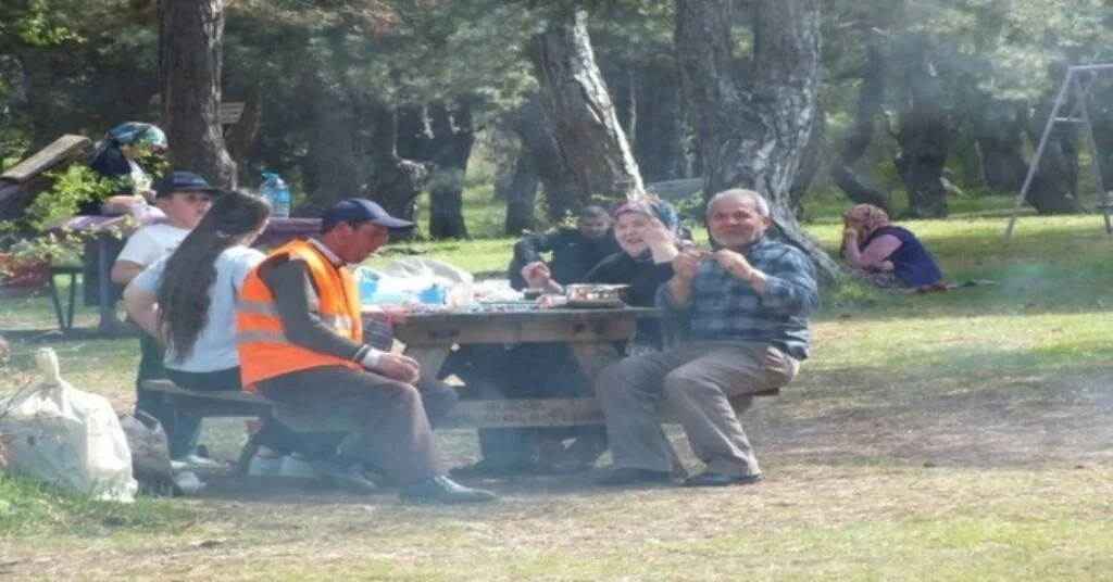 Küçükelmalı Tabiat Parkına Ziyaretçi Akını