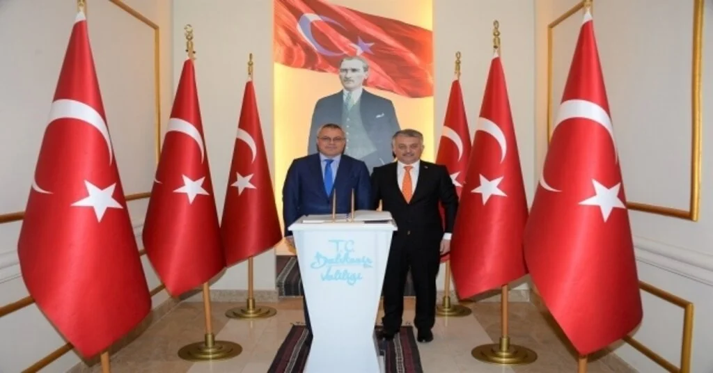 Manisa Valisi Ahmet Deniz, Balıkesir Valisi Yazıcıyı Ziyaret Etti
