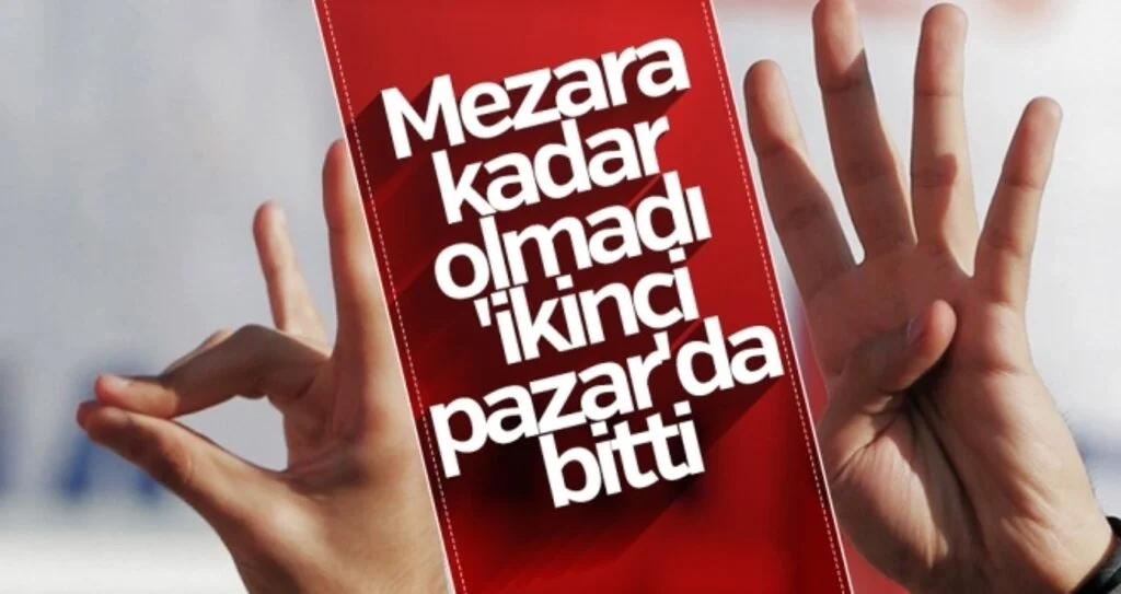 Mezara Kadar Olmadı 'İkinci Pazar'da Bitti