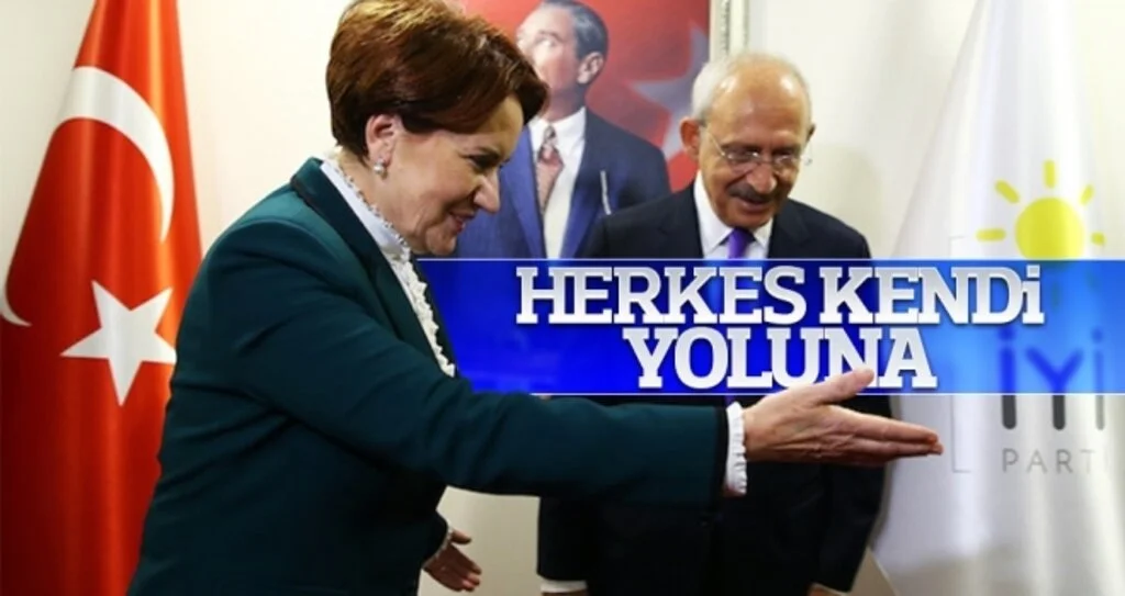 Millette de Ayrılık Herkes Kendi Yoluna