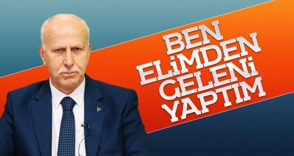 Milliyetçi Hareket Partisi Samsun İl Başkanı Abdullah Karapıçak: Ben Elimden Geleni Yaptım