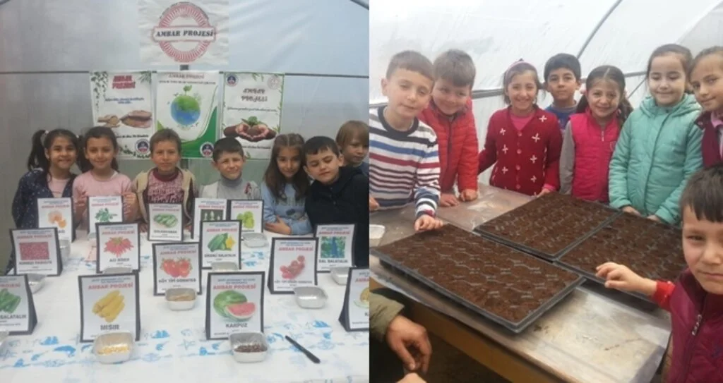 Minik Yüreklerden Yerli Tohuma Destek
