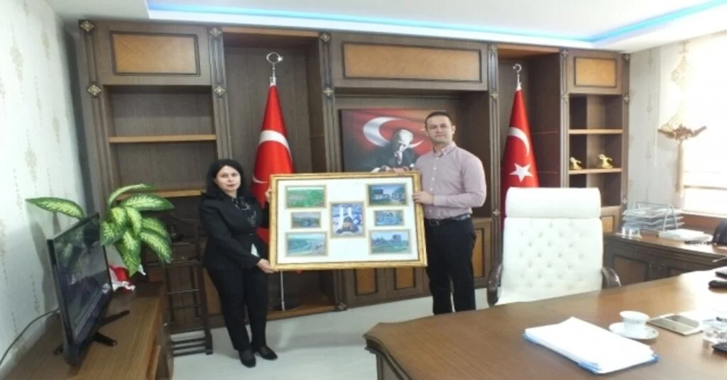 Müdür Acaroğlundan Kaymakam Yalçına Ziyaret