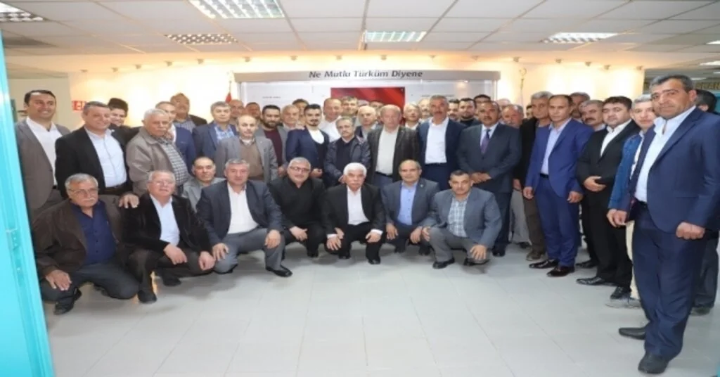 Muhtarlardan Başkan Akına Hayırlı Olsun Ziyareti