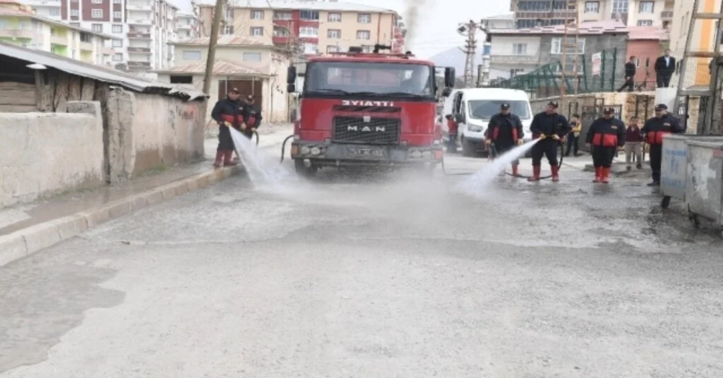 Muş Belediyesinden Bahar Temizliği