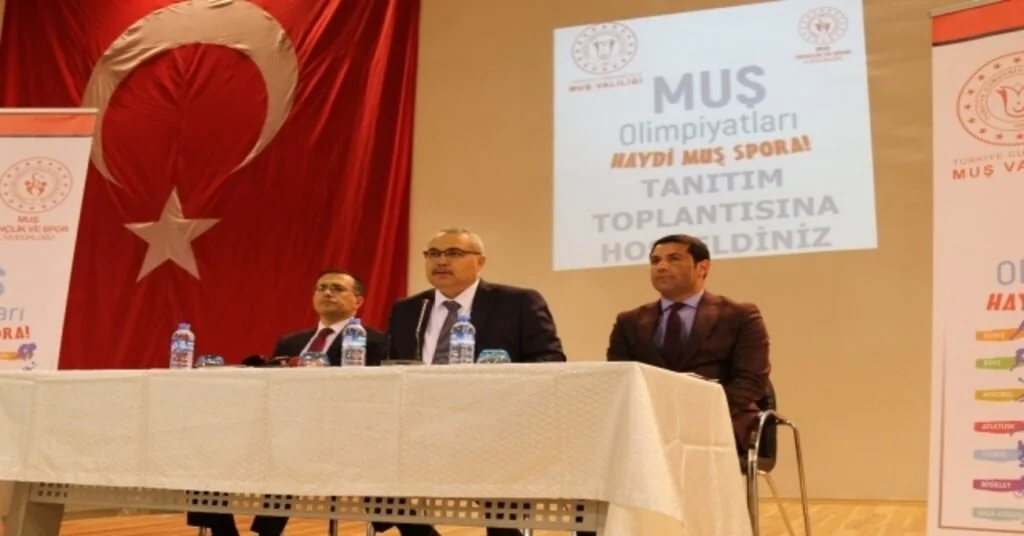 ‘Muş Olimpiyatları Tanıtım Toplantısı