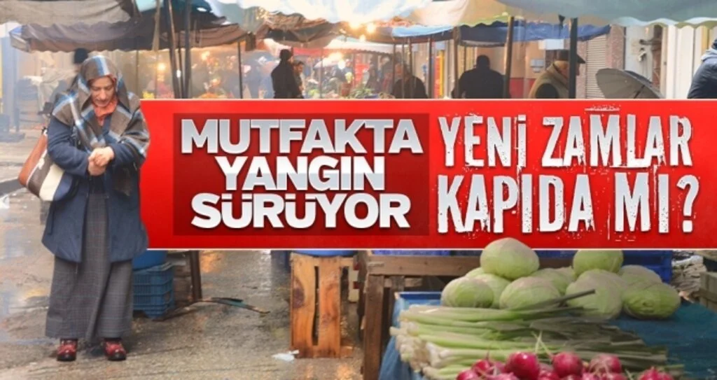 Mutfakta yangın sürüyor