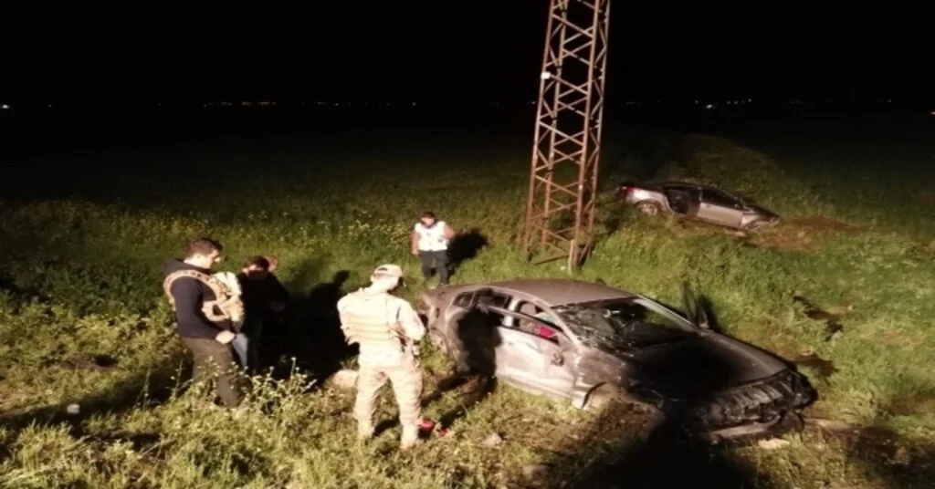 Nusaybinde Trafik Kazası: 1 Ölü, 4 Yaralı