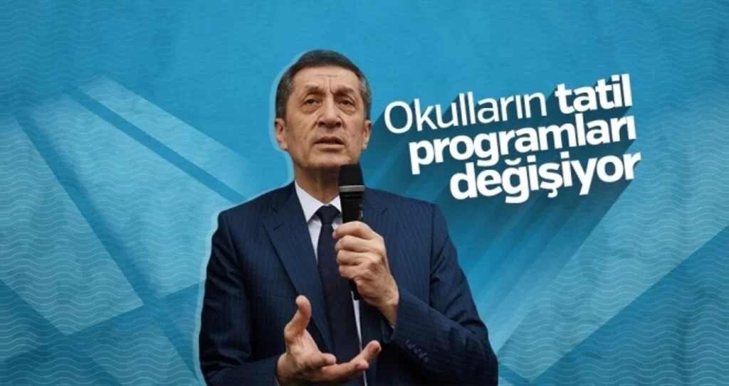 Okulların tatil programları değişiyor