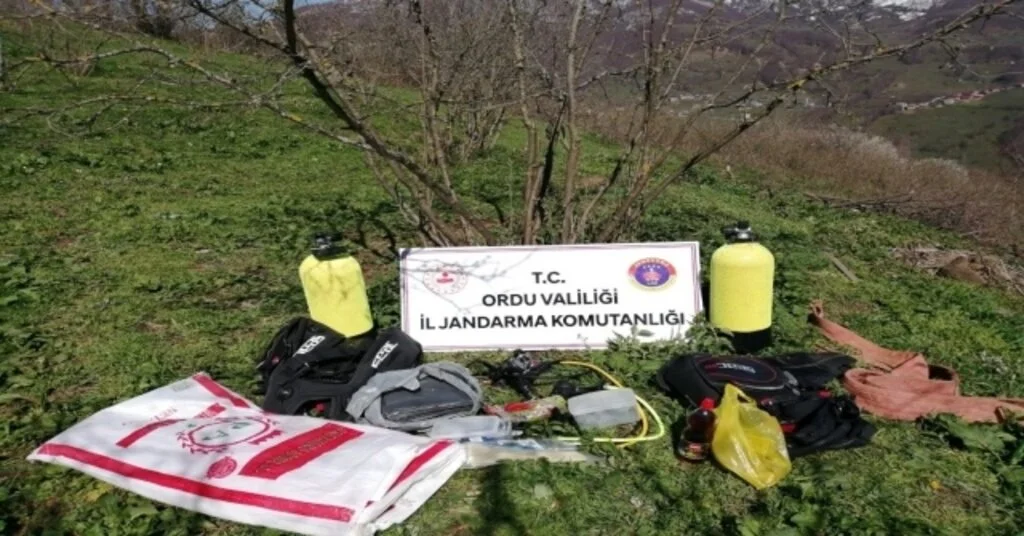 Orduda İzinsiz Define Arayan 8 Kişi Yakalandı
